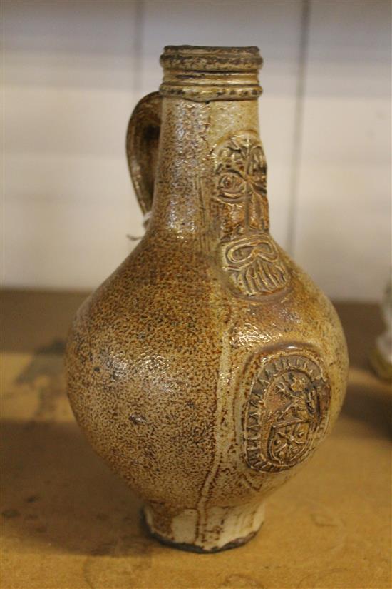 Bellarmine stoneware jug